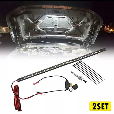 LED Truck Under Hood Engine Bay Light Strip Car Re2Pair Automatic Switch Control • $25.18