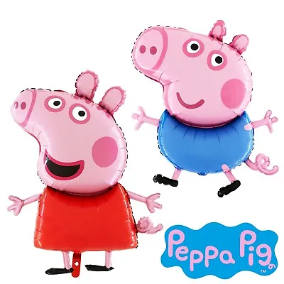 £11.49 • Buy Grabo XL Foil George & Peppa Pig Full Body Character Kids Party Balloon 37  94cm