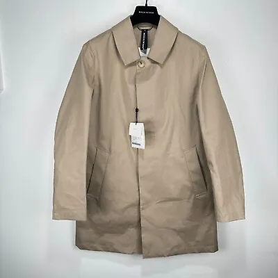 NEW Mackintosh Cambridge Coat Rain Jacket Men Size 40 Medium Khaki GMC 100 • $579.10