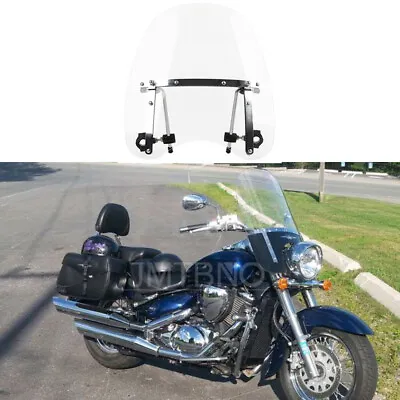 18 X16  Motorcycle Large Windshield Windscreen For Suzuki Boulevard C50 M50 M90 • $69.45