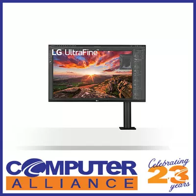 32  LG 32UN880-B UltraFine Ergo 4K IPS HDR10 LED Monitor With Speaker And Height • $819