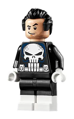 Lego Super Heroes Minifigure The Punisher Sh722 76178 Brand New • $55.99