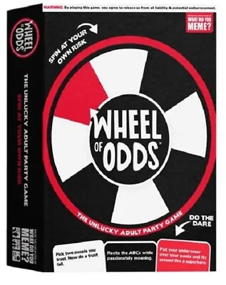 $29.95 • Buy What Do You Meme? Game Wheel Of Odds - The Unlucky Adult Party Game