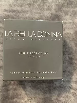 La Bella Donna SOPHIA All-Natural Loose Mineral Foundation SPF 50 New Box • $20