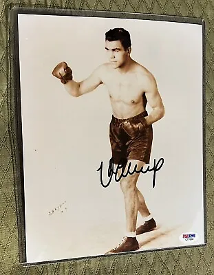 Max Schmeling Boxer Autographed Signed 8 X 10 Photo PSA / DNA Boxing • $75