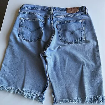 Levi’s 501 Cut Off Shorts W34 • £5