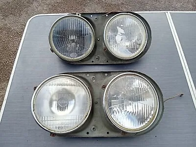 VW 411 ? 412? Front Lights Type 4 Typ 4 Variant Fastback Hella • $49.33