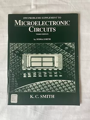 SEDRA/SMITH Microelectronic Circuits Third Edition K.C. Smith - E990 • $7