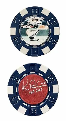 MICHAEL IRVIN HOF -  DALLAS COWBOYS FOOTBALL LEGEND - *Signed* POKER CHIP COIN • $13.25