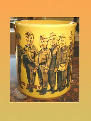 Dad's Army Yellow Ceramic Mug • £12.99