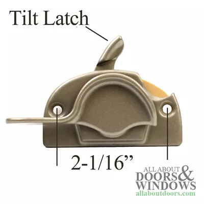 Marvin Ultimate Double Hung Sash Lock With Tilt Feature Satin Taupe Sash Lock • $27.25