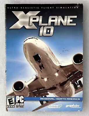 X-Plane 10 - Regional: North America - PC Simulation Game • $18.99