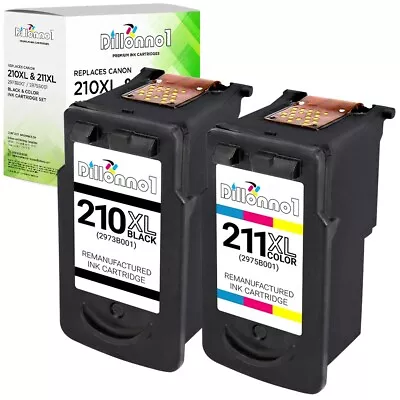 2PK PG 210XL CL 211XL Ink For Canon PIXMA MP480 MP490 MP495 MP499 MX410 MX420 • $30.95