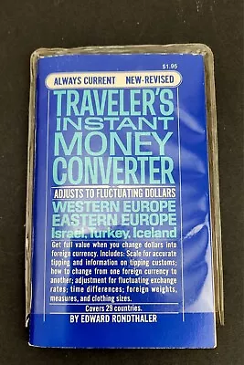 Travelers Instant Pocket Size Money Converter • $6