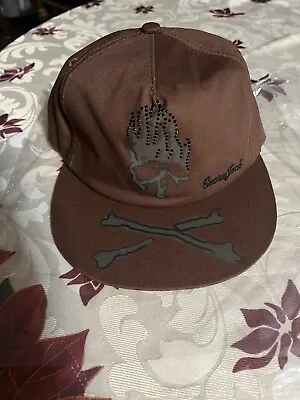 Travis Scott Cactus Jack X Mastermind Japan Hat / Brown / Adjustable Strap • $150