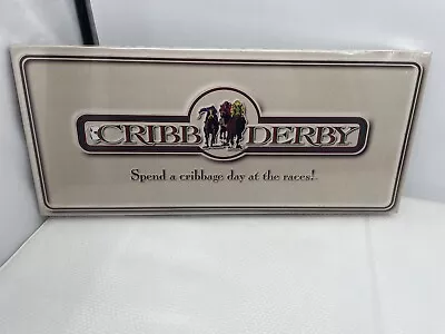 JK Games Cribb Derby Spend A Cribbage Day At The Races Vintage Board Game SEALED • $29.99