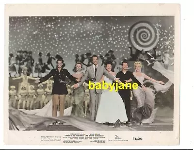 Marilyn Monroe Ethel Merman Mitzi Gaynor 8x10 Photo 1954 No Business Like Show • $24.99