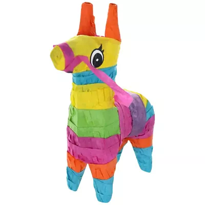 Mini Donkey Pinata Rainbow Fiesta Party Supplies • $9.82