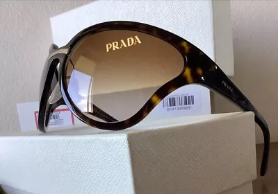 $229 • Buy PRADA Unisex Dark Havana Wrap 0PR 22VS 2AU6S1 *3N SED 68 115 A Sunglasses NWT