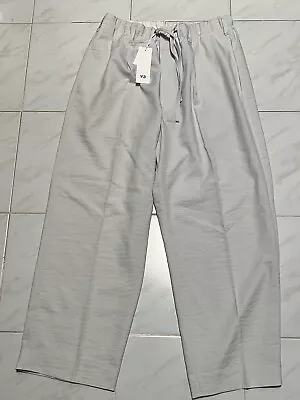 Y-3 YOHJI YAMAMOTO X ADIDAS Sport Uniform Straight-Leg Pants Orbit Grey Men S • $93.50
