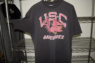 South Carolina USC Gamecocks Epic Rooster Logo Vtg Single Stitch T Shirt XXL 2X • $29