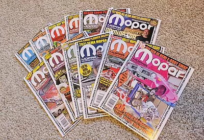 MOPAR Collector’s Guide - 2022 - Lot Of 12 Issues - Complete Year • $26.85