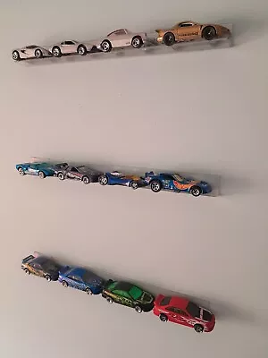 Hot Wheels Matchbox 1:64 Car Display Floating Shelf Displays Up To 12 Cars • $19.99