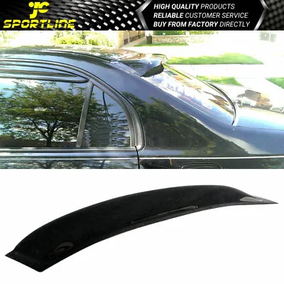 Fits 01-05 Honda Civic 4Dr Sedan Acrylic Rear Roof Window Visors  Rain Sun Guard • $42.98