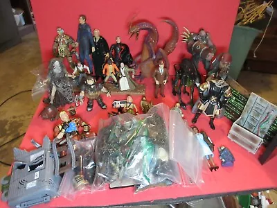 Large Lot Of Mixed Action Figures ~;~ LOTS Of Weapons & Accessories ~;~ Look!!!! • $9.99