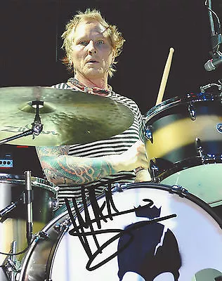 Guns N' Roses Drummer Matt Sorum Signed 8x10 Photo Coa The Hollywood Vampires • $40.99