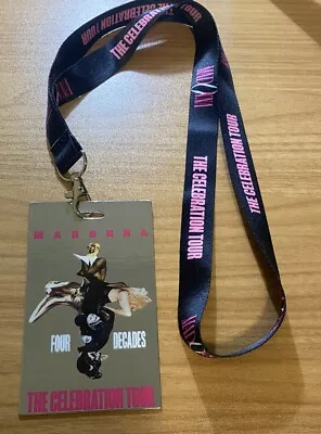 2024 Madonna Celebration Tour VIP Lanyard • $19.95