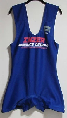 $125 • Buy Inzer HardCore Squat Suit Size 35 Blue (Lightly Used) (#2)