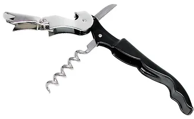 Corkscrew Bottle Opener Folding Professional Waiters Friend Double Reach • £3.95