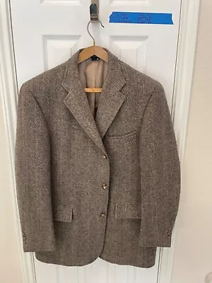 J. Press Vintage Tweed Sport Coat Sz 48  3 Button Blazer (J11) • $195