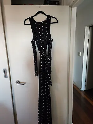 Viktoria & Woods Black Off Shoulder Long Sleeve Long Dress Size 0 • $85