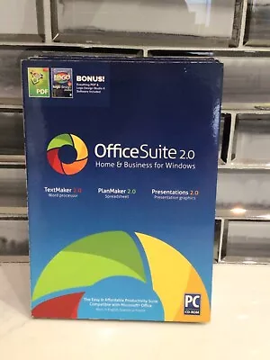 Office Suit 2.0 Home & Business For Windows Software (PC) - Fast Shipping • $12.67