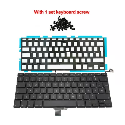 New Hungary Hungarian Keyboard + Backlight For Macbook Pro 13  A1278 2009-2012 • $22.80