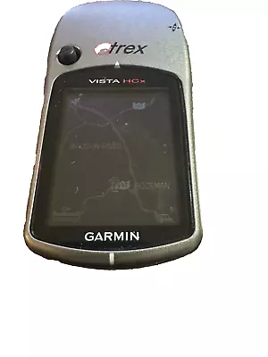 Garmin ETrex Vista HCx GPS Bundle Hiking Backlight Personal Portable Excursion  • $64