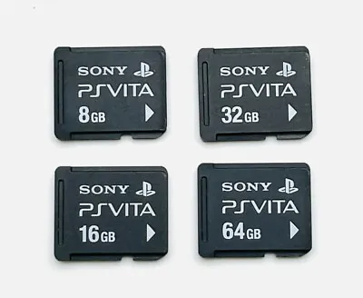 AUTHENTIC SONY PS Vita Memory Card 8GB 16GB 32GB 64GB Official Genuine • $19.80