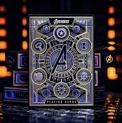 Marvel Avengers Purple Ed. Playing Cards Deck - Theory 11 - Magic Tricks & Poker • $8