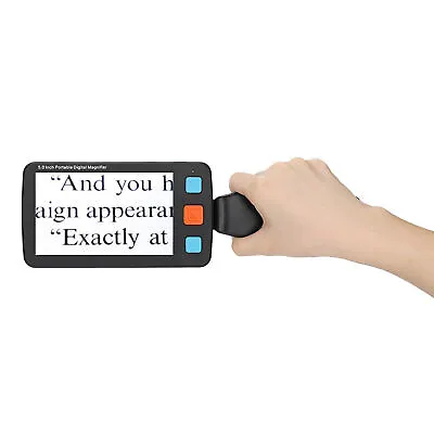 £144.35 • Buy 5 Inch LCD Low Digital Magnifier Electronic Reading Aid US110-240V 4- NIU