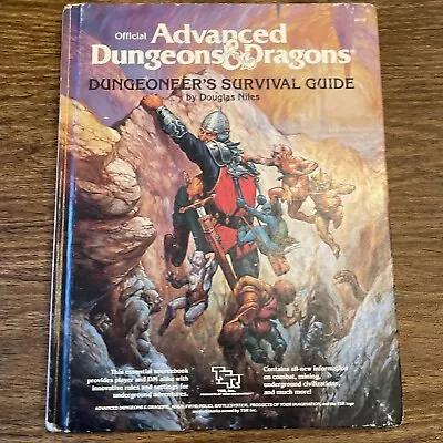 DUNGEONEER'S SURVIVAL GUIDE D&D Dungeons Dragons Players Handbook TSR AD&D • $39.99