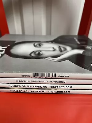 The FADER Magazine ( Lot Of 4 ) Wax Poetics/ I.D. Magazine/The Face Magazine/ • $155