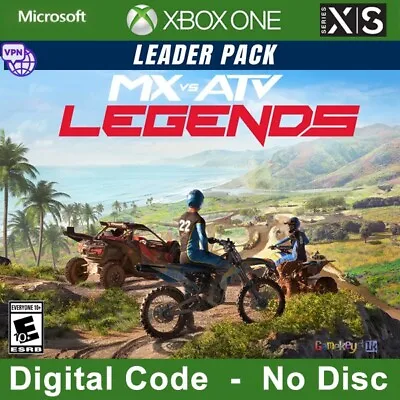 MX Vs ATV Legends Leader Pack Xbox One & X|S Key ☑Argentina Region ☑VPN ☑NO Disc • $11.99