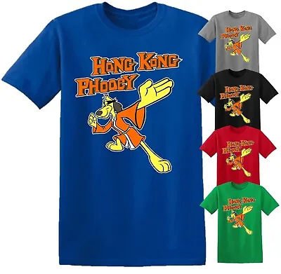 Hong Kong Phooey T-Shirt Tee Top Vintage 70s 80s Cartoon Mens Women Kids  • £9.99