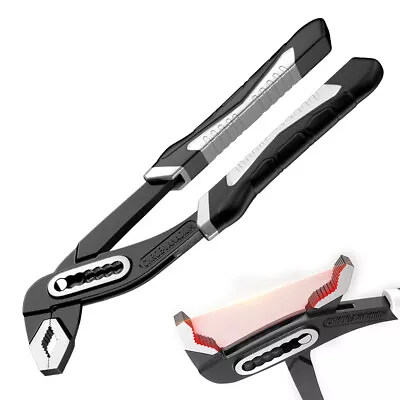 £22.86 • Buy Water Pump Pliers Pipe Wrench Plumbing Combination Universal Grip Hand Tools
