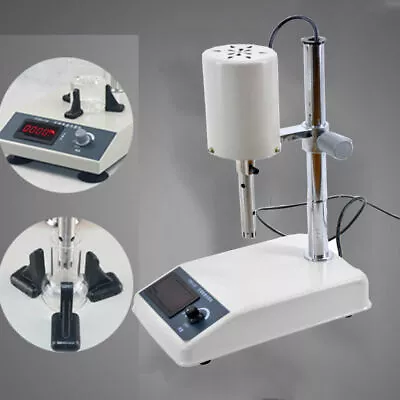$167.31 • Buy Adjustable High Speed Emulsifying Homogenizer Laboratory Dispenser 220V 200W