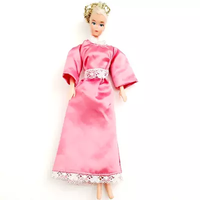 Vintage 1966 Ballerina Barbie Doll Crown Pink Dress Collectable Taiwan Mattel  • $17.99