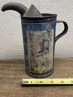 Vintage Maytag Company Multi-Motor Fuel Mixing Can With Pour Spout • $24.99