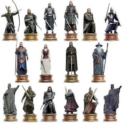 Lord Of The Rings Chess Collection Eaglemoss Various Figures Pieces BN IN BOXES • £6.95